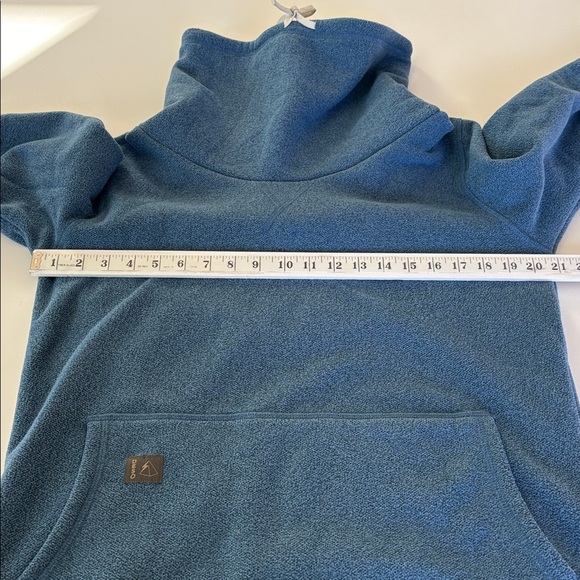 NWT Deso Tallac Small Batch Fleece Pullover in Big Sky Funnel Neck Size XL - Picture 11 of 12